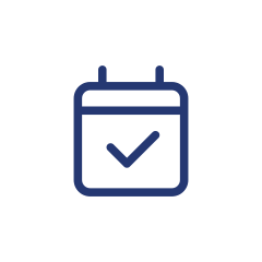 calendar icon representing monthly bookkeeping services
