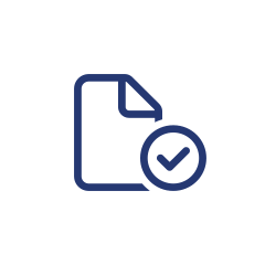 icon-circle-file-circle-check Icon representing tax filing - link to tax services