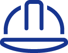 Contractors and construction industry icon