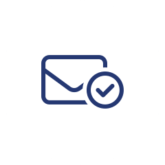 icon-circle-envelope-circle-check Payroll tax filings and compliance icon