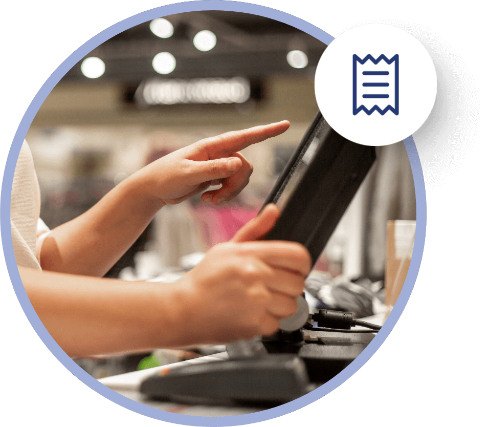 business owner uses POS system with confidence knowing they can count on MGR for sales tax services in North Port, FL